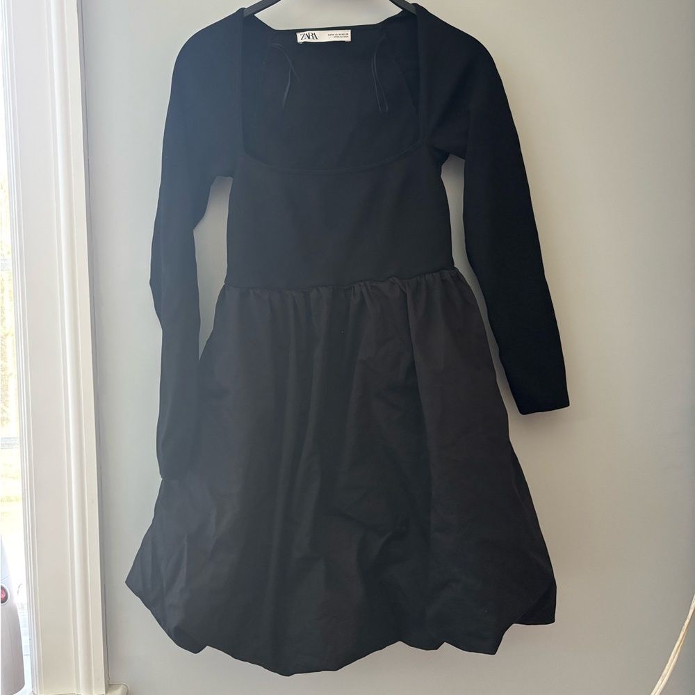 Zara black dress